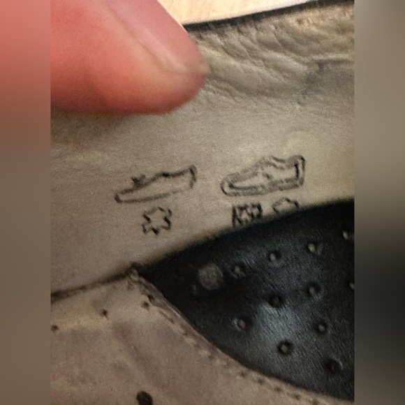 Vintage Men ballroom fine dance shoes leather shoe lace size 7 with shoe bag - Picture 9 of 12